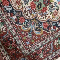 فرش بیجار 220در150 رج 50رنگ گیاهی پشم مرینوس