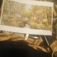 یه عدد دارقالی با کلیه لوازم نخ نقشه کامپیوتری|تابلو فرش|کرج, حیدرآباد|دیوار