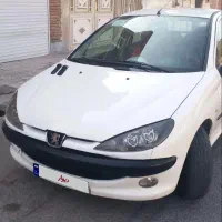 پژو 206 بدون رنگ / شاسی‌ها پلمپ/ کم کارکرد