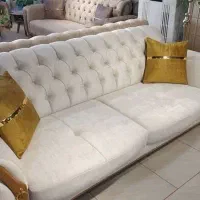 مبل 7 نفره چستر|مبلمان خانگی و میز عسلی|اهواز, کمپلو شمالی|دیوار