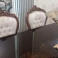 میز نهارخوری ۸نفره تمیز وسالم کم استفاده  شده