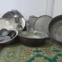 خرید ظروف مسی دیگ قابلمه تشت سینی پاتیل سماور|ظروف پخت‌وپز|مشهد, کوه سنگی|دیوار