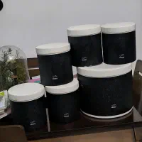 جا حبوباتی و سطل قند یا شکر مارک بهاز کالا