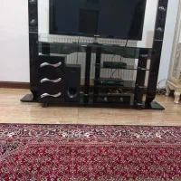 میز تلویزیون شیشه ای