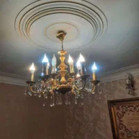 لوستر برنج با آبکاری طلا