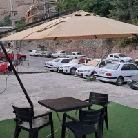 سایه بان چتری با ال ای دی مخصوص شب