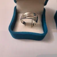 حلقه ست طلا و پلاتین