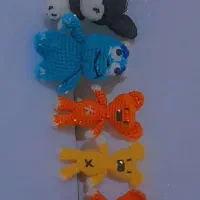 انواع بافت جا سوییچی و  آویز عروسک