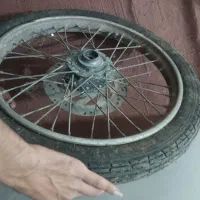 رینگ لاستیک جلوعقب بیکلاچ