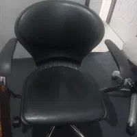 میز تحریر و صندلی گردون کاملا سالم