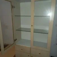 کتابخانه|کتابخانه، شلف، قفسههای دیواری|کرج, شهرک بنفشه|دیوار