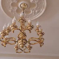 ۴ عد لوستر با آبکاری طلا