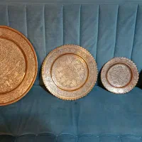 سینی عتیقه مسی ورشو|کلکسیون اشیاء عتیقه|تهران, فردوسی|دیوار