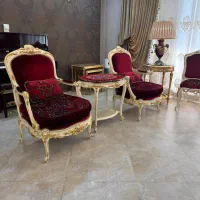 مبلمان ۷ نفره و میز ناهارخوری ۱۲ نفره استیل ترک|مبلمان خانگی و میز عسلی|تهران, فرمانیه|دیوار