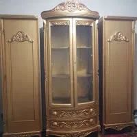 بوفه و کمد طلایی