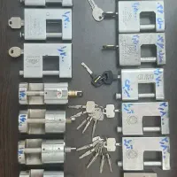 قفل کتابی ایرانی واروپایی(سیزا ایتالیاوآبوس آلمان)