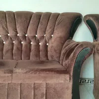 مبل ۶ نفره به همراه جلو مبلی ۵تکه