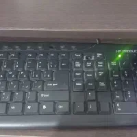 کیس گیمینگ به همراه مانیتور موس و کیبورد|رایانه رومیزی|بابل, |دیوار