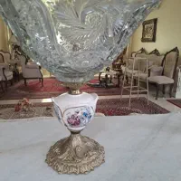 ظرف کریستال قدیمی شیک پرتراش