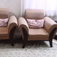 فروش مبل راحتی کار کرده تمیز هفت نفره