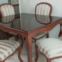 میزنهارخوری ۴ نفره چوب راش