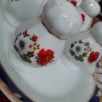 ظروف گل قرمز|ظروف سرو و پذیرایی|اراک, |دیوار