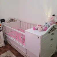 سرویس خواب در حد نو نو|تخت و سرویس خواب|رباطکریم, رباطکریم|دیوار