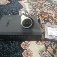 DVR چهار کانال یه هارد یک ترابایت و یک لنز