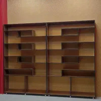 دکوراسیون مغازه|کتابخانه، شلف، قفسه‌های دیواری|قروه, |دیوار