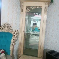 بوفه تمام چوب راش منبت