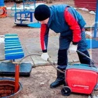 لوله بازکنی با فنر برقی و دستگاه تراکم هوا