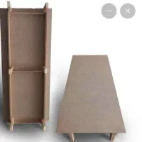 زیر تختی چوبی