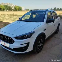 اطلسGسفید ساندروف دار بیرنگ
