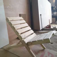 صندلی چوبی ساحلی.کمپینگ.کنار استخر .پارک و حیاط|صندلی و نیمکت|اصفهان, باغ فدک|دیوار