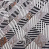 گلیم فرش/طوسی /زغالی|گلیم، جاجیم، گبه|قم, نیروگاه|دیوار