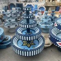 حوض و آبنما کاشیکاری یاس