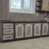 کابینت فلزی همراه با سینگ و شیر|مصالح و تجهیزات ساختمان|تربت‌حیدریه, آغوی|دیوار