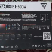 پاور کریتوس 500 وات گیم دیاس|قطعات و لوازم جانبی رایانه|ممقان, |دیوار