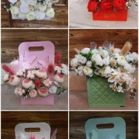 گل مصنوعی و طبیعی