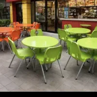 میز وصندلی پلاستیکی کافی شاپی باغی تراس مدل 980