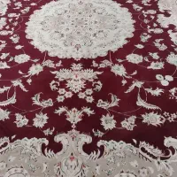 فرش ۱۲ متری زرشکی و ۹ متری کالباسی گوشتی