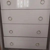 دراور چهار کشو تمام ام دی اف تمام هایگلاس