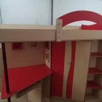 تخت خواب دوطبقه کمجا ام دی اف