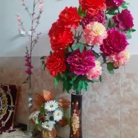 نخل خرما وگلها|گل مصنوعی|بیرجند, |دیوار