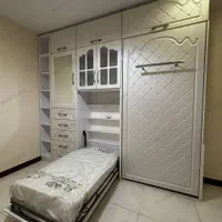 تخت کمجا مدل 01همراه کمددیواری تختخواب کم‌جا تاشو|تخت و سرویس خواب|تهران, خانی آباد نو جنوبی|دیوار