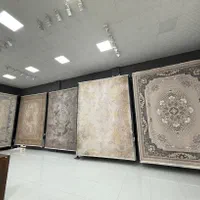 فرش ارمغان کاشان مشکی لاکی ۱۲۰۰شانه ۶،۹،۱۲متری|فرش|شیراز, رکن‌آباد|دیوار