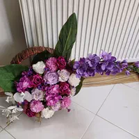 سبد گل نونو|گل مصنوعی|اصفهان, درب کوشک|دیوار