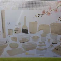 سرویس لیمون جهیزیه آکبند صورتی پاستیلی|ظروف نگهدارنده، پلاستیکی، یک‌بارمصرف|پرند, فاز ۶|دیوار