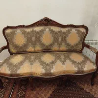 مبلمان ۱۹ نفره  و میز ناهارخوری ۱۰ نفره چوب گردو|مبلمان خانگی و میز عسلی|تهران, ونک|دیوار