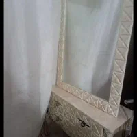 آینه کنسول و صندلی آرایشگاهی|بوفه، ویترین، کنسول|تهران, مهرآباد جنوبی|دیوار